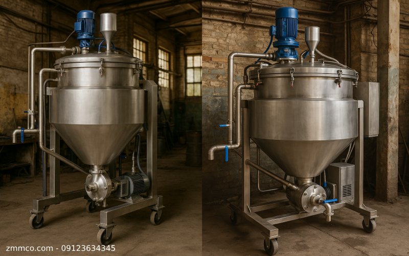 کاربرد میکسر هموژنایزر تحت خلاء در صنایع آرایشی، دارویی و بهداشتی