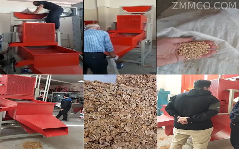 دستگاه بوجاری نمونه کار 1