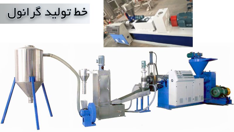 راه اندازی خط تولید گرانول پلاستیکی