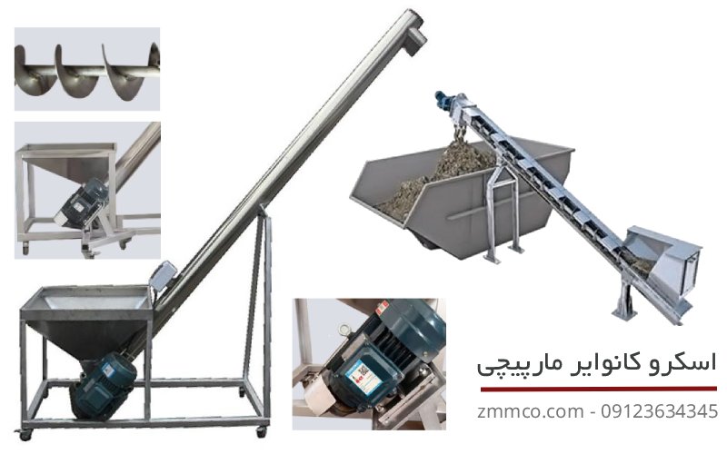 اسکرو کانوایر مارپیچی