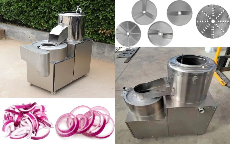 بهترین دستگاه پیاز خرد کن خلالی و نگینی صنعتی و خانگی