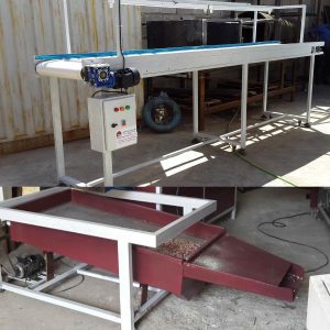 بوجاری لرزشی دستگاه کانوایر لرزشی نوار نقاله لرزشی ارتعاشی ویبره دار