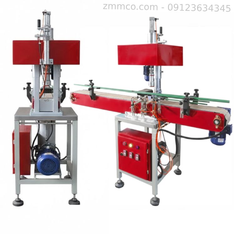 دستگاه درب بند اتوماتیک بطری و اسپری