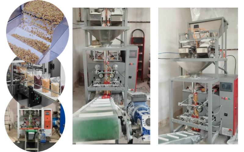 درآمد دستگاه بسته بندی حبوبات خشکبار و غلات